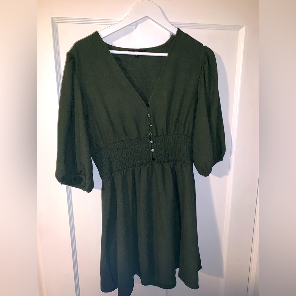 Green dress size large
